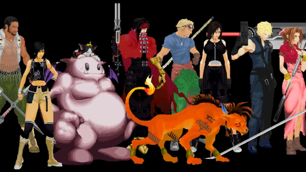 ARTISTROPEADOPE presents M.U.G.E.N. FFVII roster