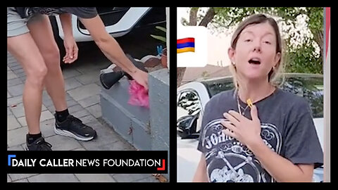 This Woman Thought She Could Get Away With Leaving Dog Poop In Front Of This Man's Trump Flag