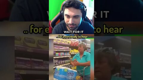 Racist Karen at Super Market