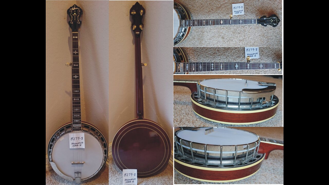 Gibson Mastertone RB-3 conversion FON 8279-8