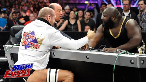 Arm Wrestling Match -- Mark Henry vs Cesaro