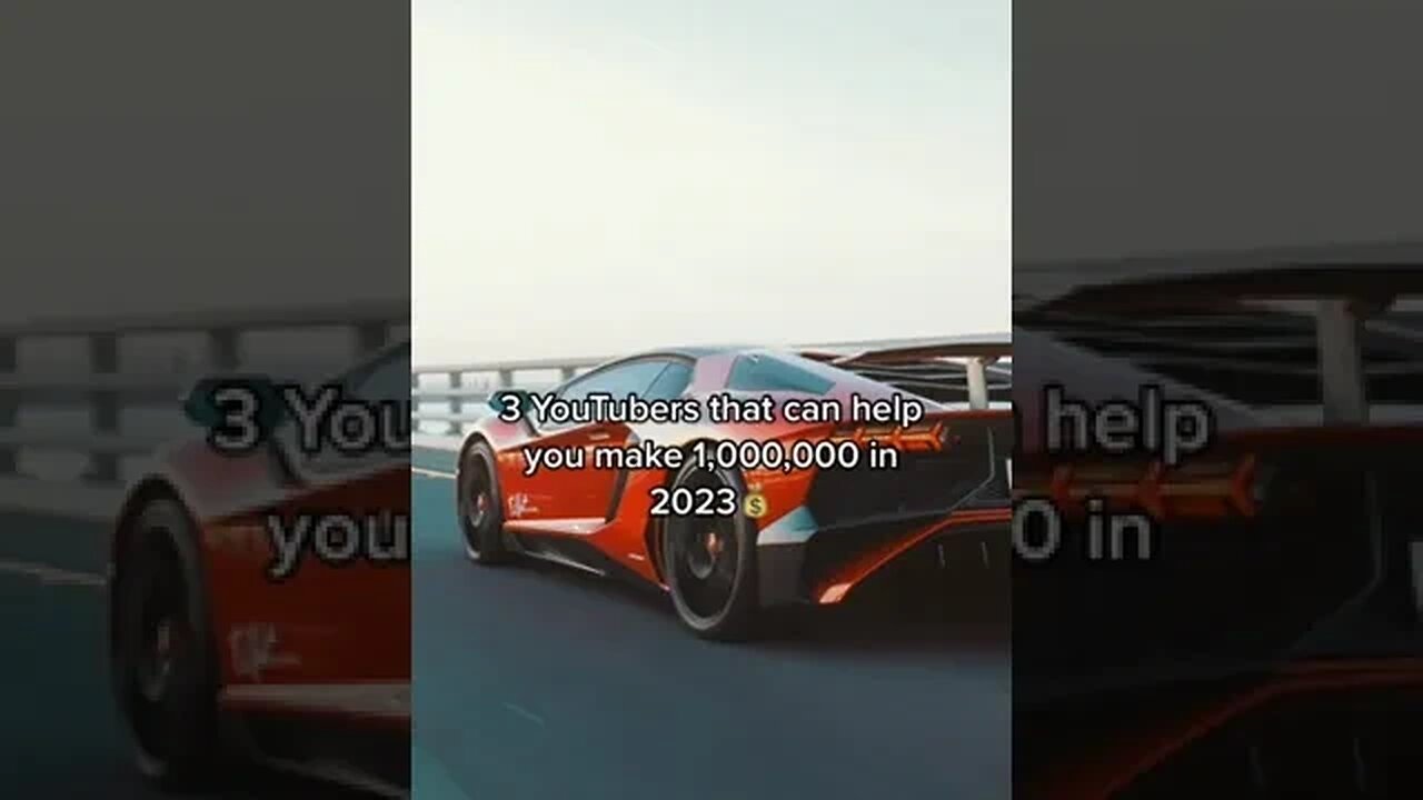 3 YouTubers who can help you make 1,000,000 in 2023📈