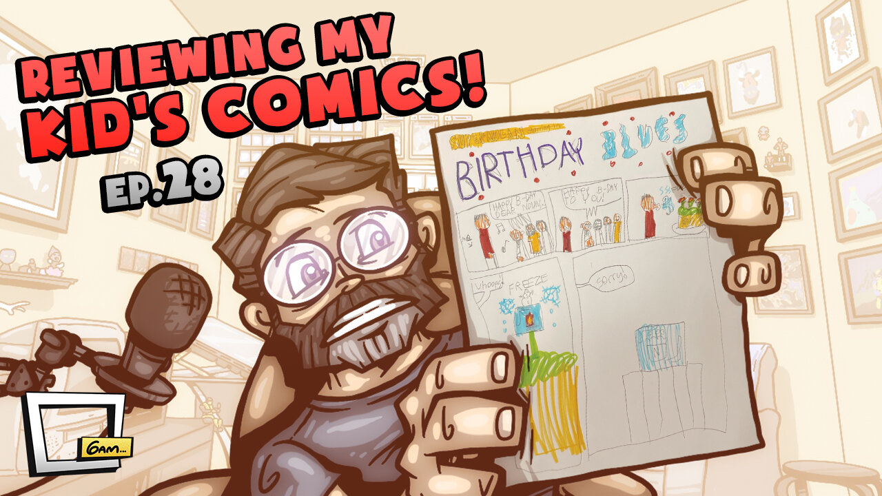 Reviewing my 9-Year-Old's Comics: Super Nolan's Birthday Blues