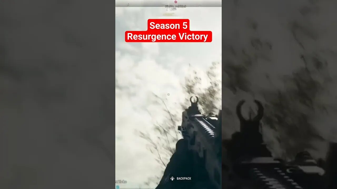 Warzone Season 5 Resurgence Victory #resurgence #callofduty