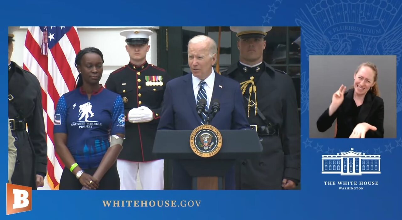 LIVE: President Biden, First Lady Hosting Soldier Ride...