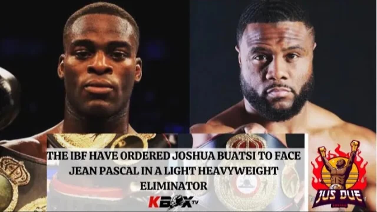 IBF ORDERS Joshua Buatsi vs Jean Pascal WINNER gets shot at UNIFIED CHAMPION Artur Beterbiev! #TWT