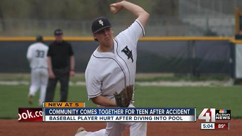 Mill Valley baseball player injured while diving
