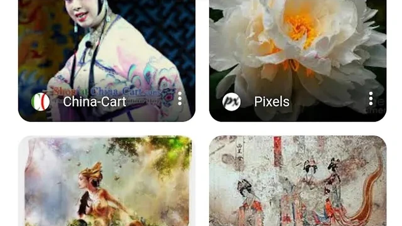 CHINESE LEGEND GODDESS MYTHOLOGY WHITE PEONY BAI MU DAN