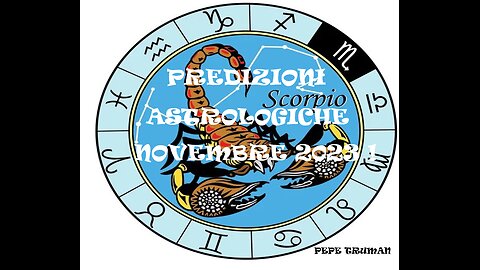 PREDIZIONI ASTROLOGICHE NOVEMBRE 2023 !