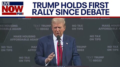 WATCH: Trump rallies for first time since debate | LiveNOW from FOX