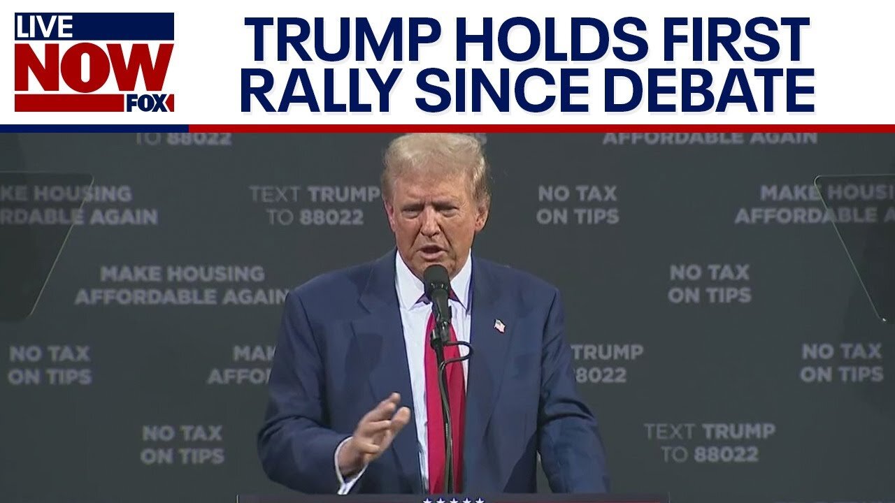 WATCH: Trump rallies for first time since debate | LiveNOW from FOX