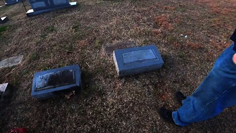 Dec 23,2021 Putting flowers on G&G's graves