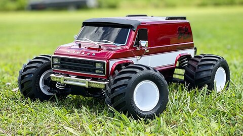 Brushless Kyosho Mad Van Takes Flight #shorts