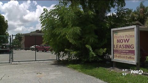 Water is being shut off overnight at the Harbor Palms housing community, and after weeks, people are complaining
