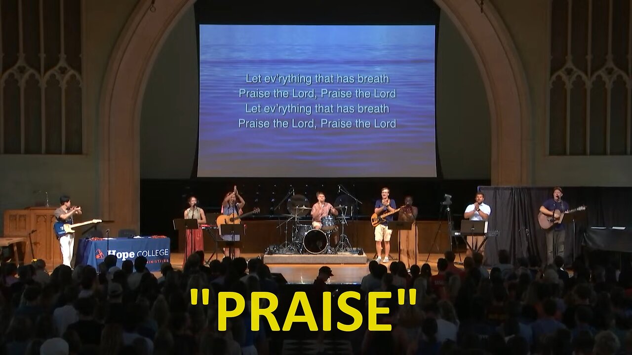 Hope College Chapel - Praise (Elevation Worship Cover)