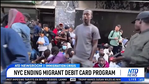 NYC ENDING MIGRANT DEBIT CARD PROGRAM