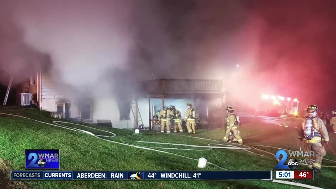 Man found dead after three apartments catch fire in Finksburg