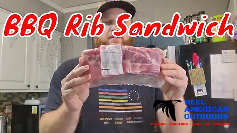 BBQ Rib Sandwich