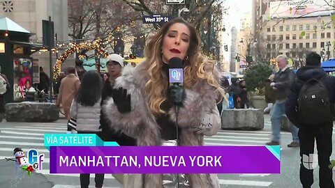 Gloves Are Perfect For A Cold New Years Day In NYC