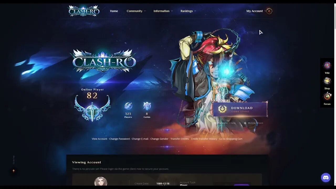 Clash RO FLux Themes [Ice Wizard]