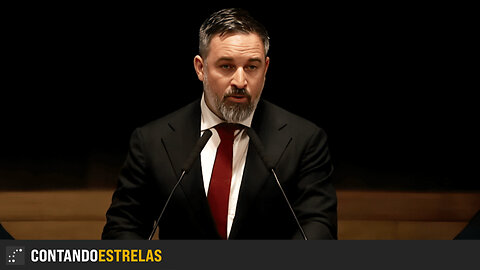 Santiago Abascal lee la "Declaración del Río de la Plata"