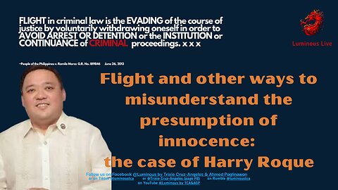 Flight as an indication of guilt