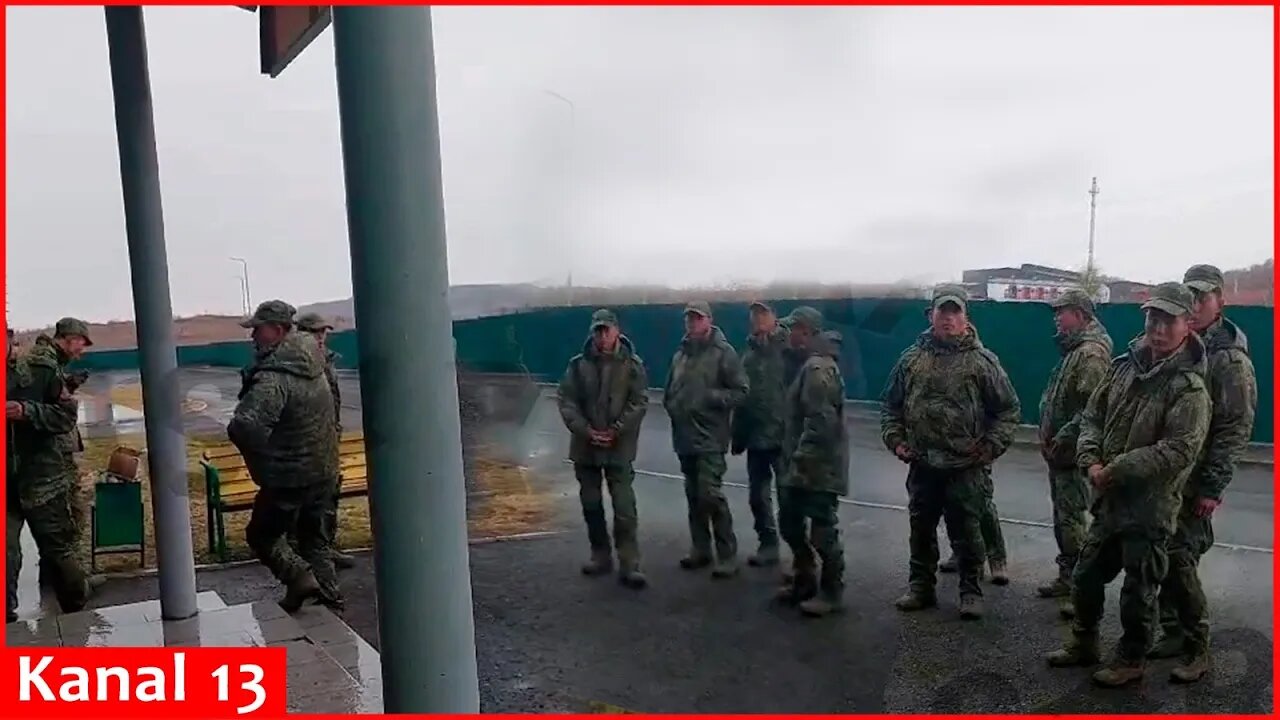Footage of North Korean soldiers at Primorsk military base in Russia - "Our allies have arrived"