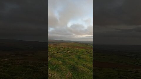 Birdseye view of Dartmoor from Cox Tor 3rd Oct 2023