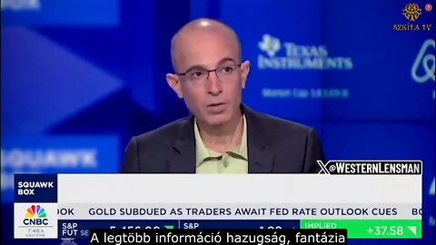 Yuval Noah Harari: "Szükség van hatóságokra, akik eldöntik, hogy melyik információ igaz vagy hamis."