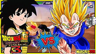 Gine Vs. Majin Vegeta SSJ2 - Dragon Ball Z: Budokai Tenkaichi 3