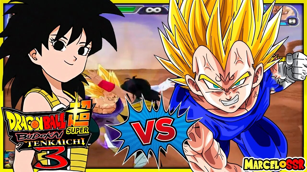 Gine Vs. Majin Vegeta SSJ2 - Dragon Ball Z: Budokai Tenkaichi 3