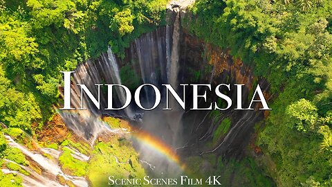 Indonesia In 4K - Amazing Tropical Place Of Asia | Scenic Relaxation Film