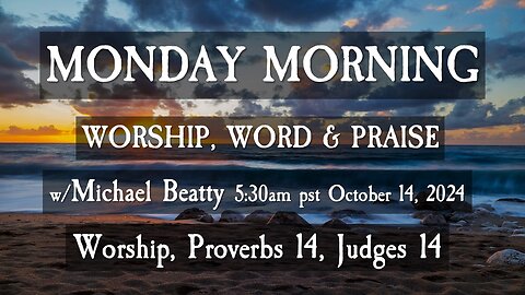 🌞MONDAY MORNING💖