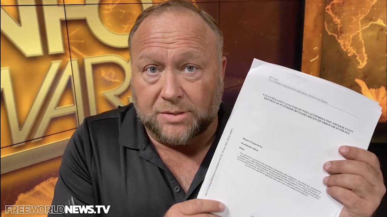 Judge Orders Pfizer/FDA to Release Docs, First Doc Dump Says Thousands Killed by Jab