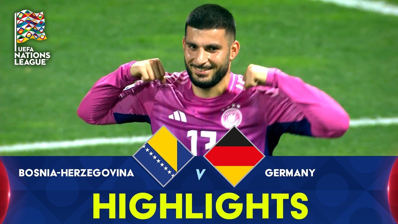 Bosnia-Herzegovina vs Germany _ Highlights _ UEFA Nations League _ 12th October 2024