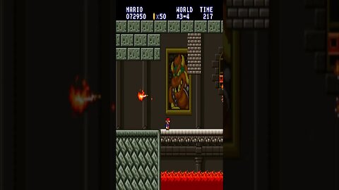 Super mario All Stars Super Mario Bros 1 Short 2nd Quest short World 3