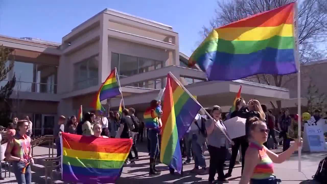 Mormon students protest BYU stance on same-sex behavior