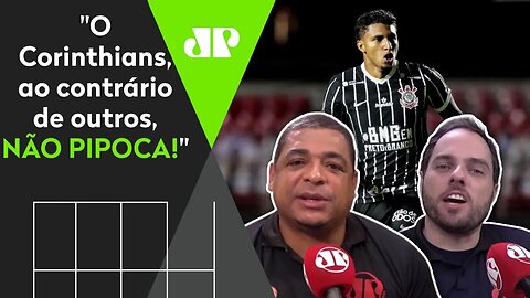 "O Corinthians não tava ELIMINADO? Não iria CAIR? Esse time NÃO PIPOCA!" Veja DEBATE!