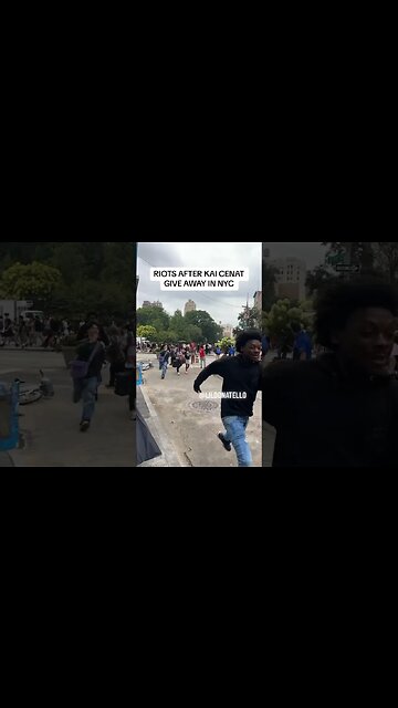 Aftermath of #kaicenat #riot in #nyc !