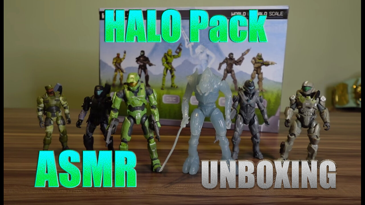 ASMR Unboxing: Halo Big Shot Battle Pack (Jazwares Vault)