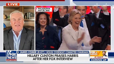 Rep James Comer: Hillary Is Patient Zero For TDS