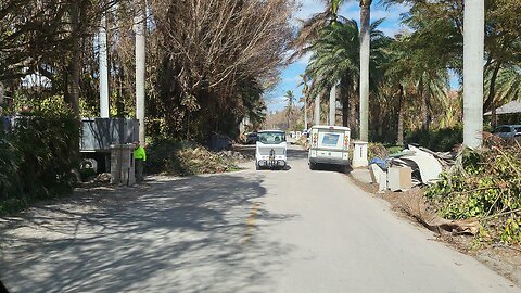 Millionares Row in Naples after Hurricane Ian