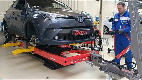 Celette Smart Rhone - frame machine for smart, light and heavy collision repair