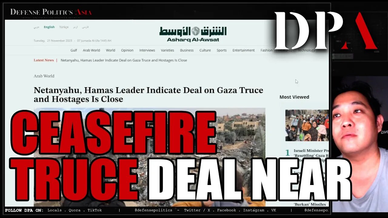ISRAEL & HAMAS NEAR DEAL for Hostage exchange - 50 hostages for 150 prisoners held by Israel