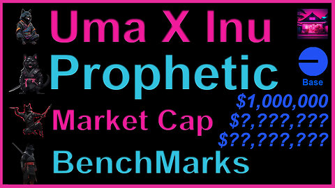 Uma X Inu Prophetic Market Cap BenchMarks - Wealth Transfer - Black Shiba Inu King - base Network