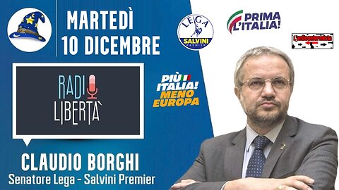 🔴 78ª Puntata della rubrica Scuola di Magia di Claudio Borghi su Radio Libertà (10.12.2024).