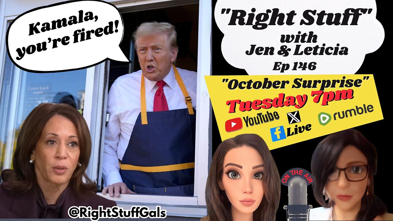 Right Stuff Live EP 146 "October Surprise"