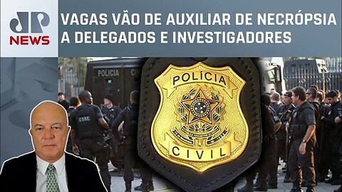Polícia Civil do RJ convoca mais de 1.300 aprovados em concursos; Roberto Motta comenta