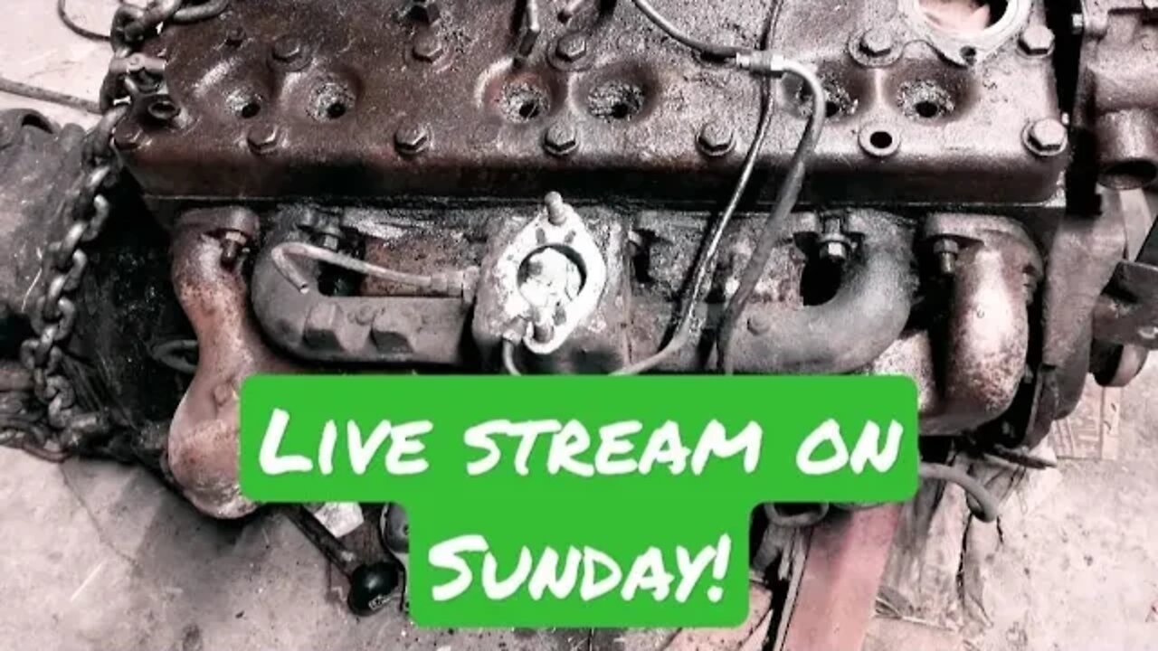 Working on the Abandoned Chrysler Flathead Six and Chatting | $0 Engine Rebuild