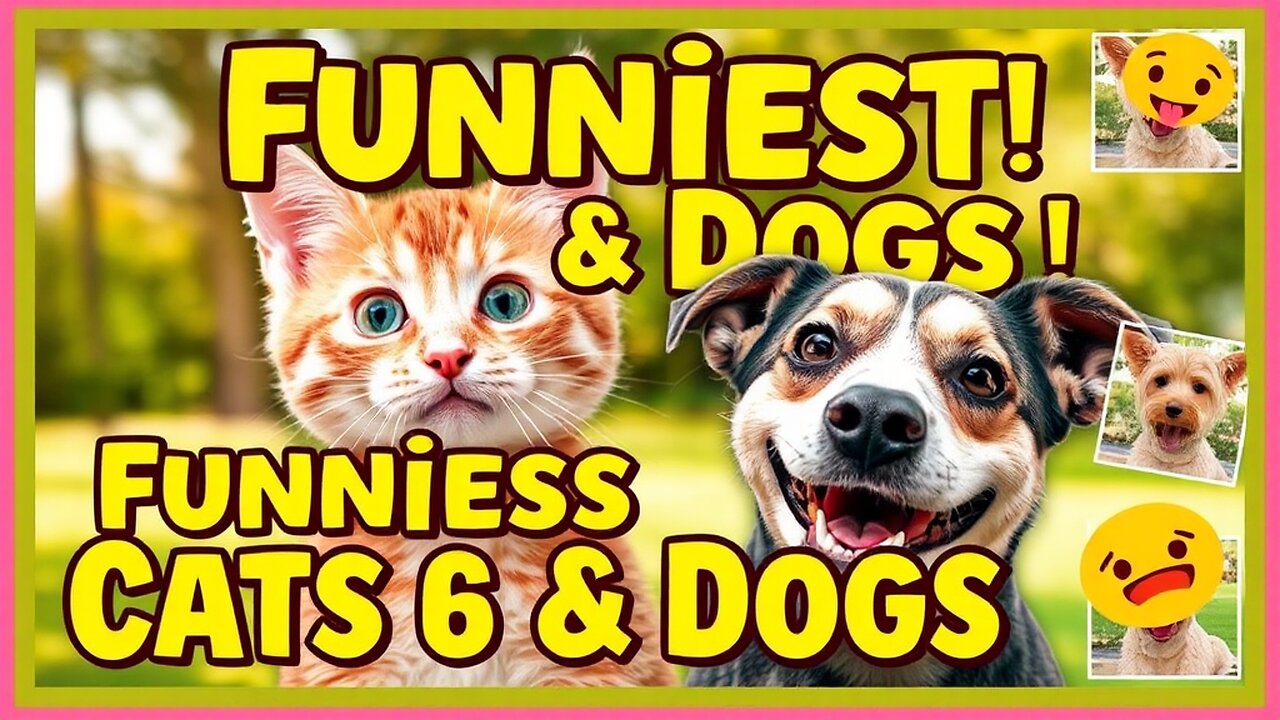 Funniest Animal video 😂 New Funny Cats and Dogs Videos 😻🐶